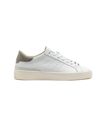 D.A.T.E. Sonica Calf White-Grey