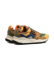 Flower Mountain Yamano 3 Uomo Suede Nylon Yellow-Kaky Beige