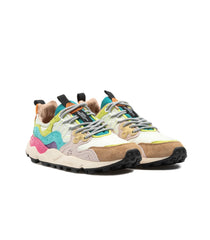 Flower Mountain Yamano 3 Suede Nylon Pink Beige