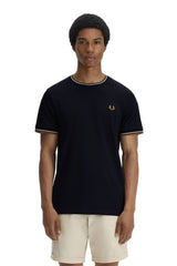 Fred Perry Twin Tipped T-Shirt Riga Collo