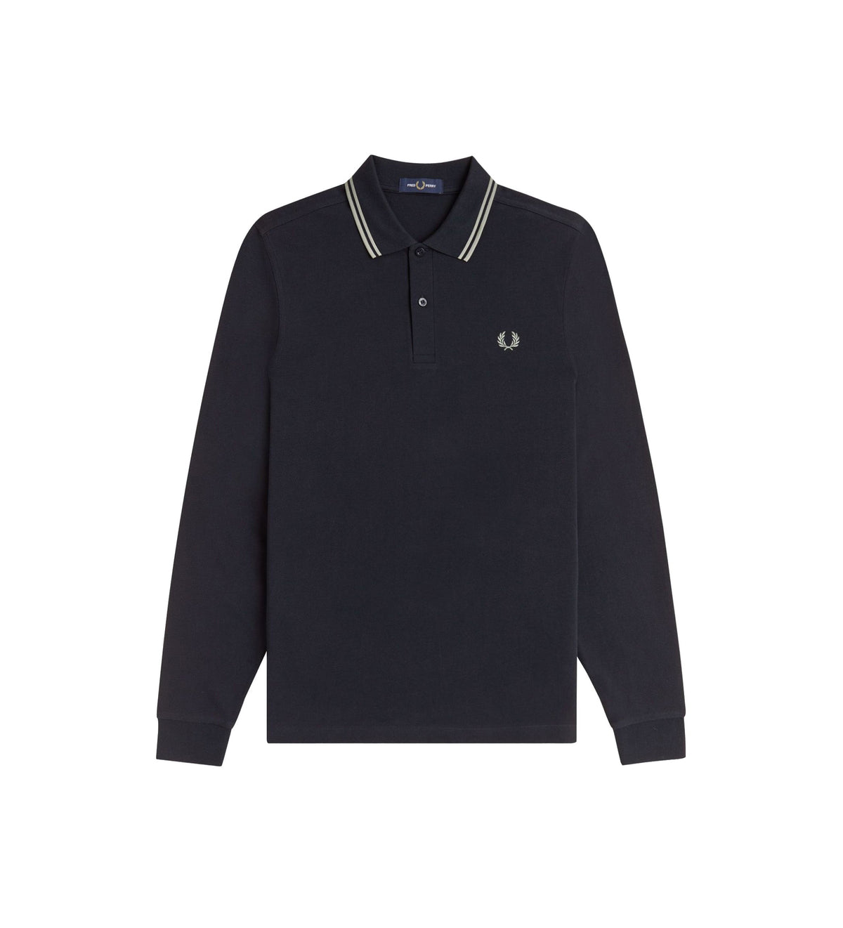 Fred Perry Fp Ls Twin Tipped Fp Shirt Manica Lunga