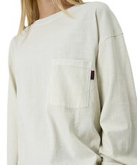 Gramicci L/S Pocket Tee Pigment Dyed Natural