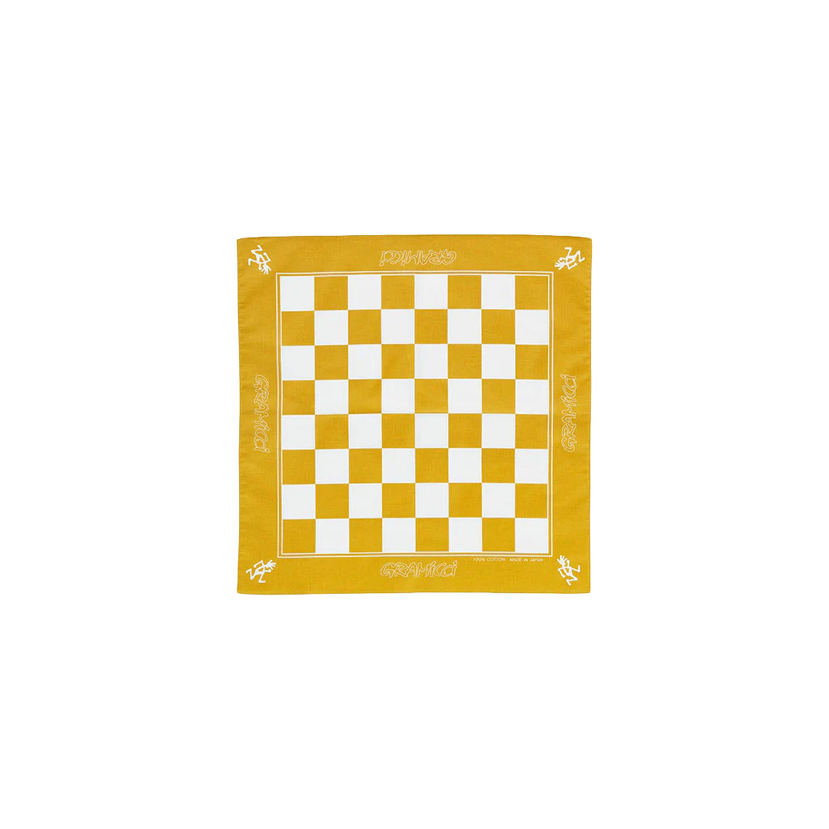 Gramicci Checkers Bandana Yellow