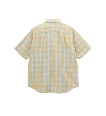 Gramicci S/S Checkered Ombre Shirt Mustard