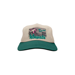 Cappellino Visit Uluwatu Verde Beige