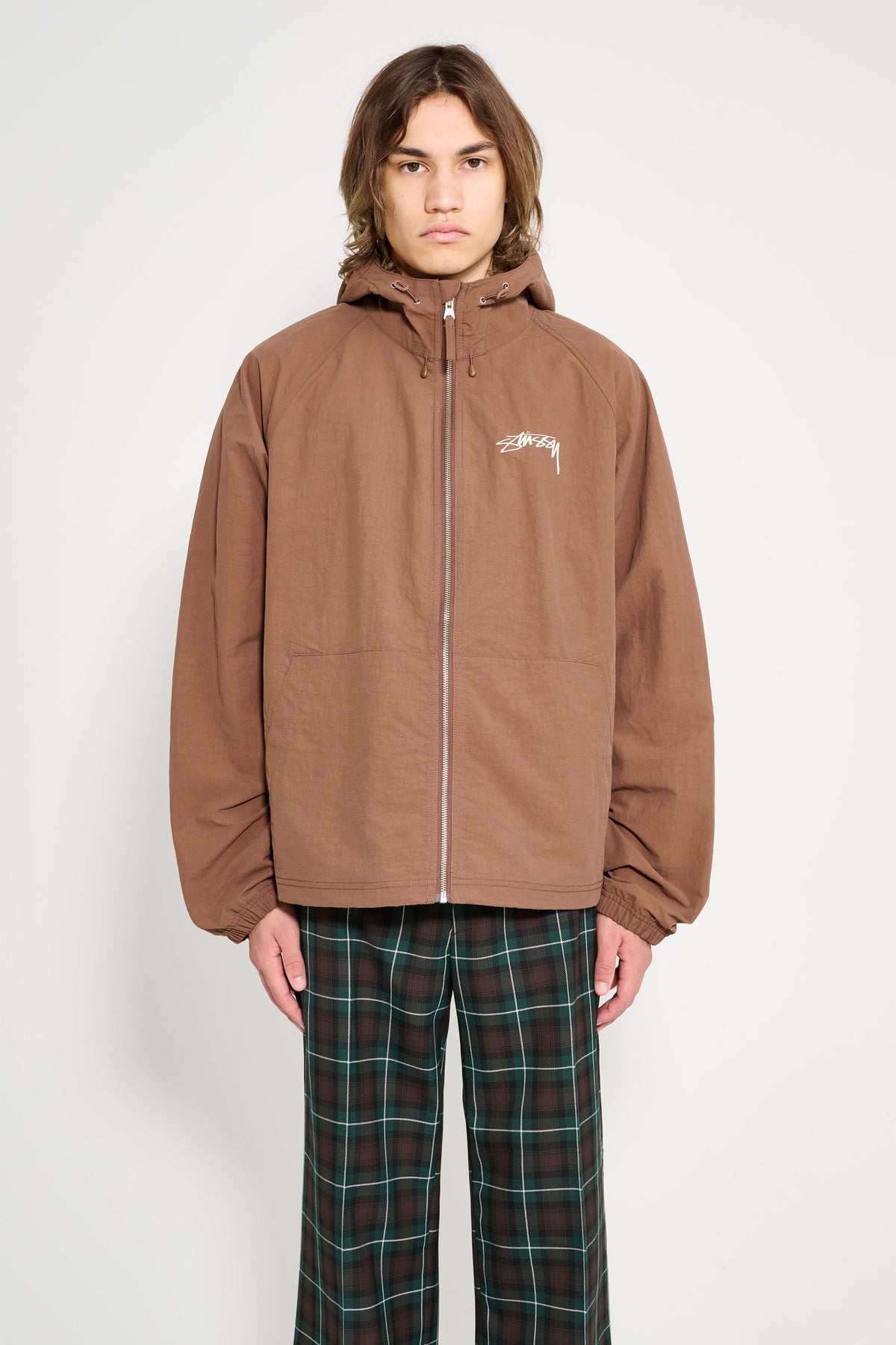Stüssy Nylon Beach Shell Coffee