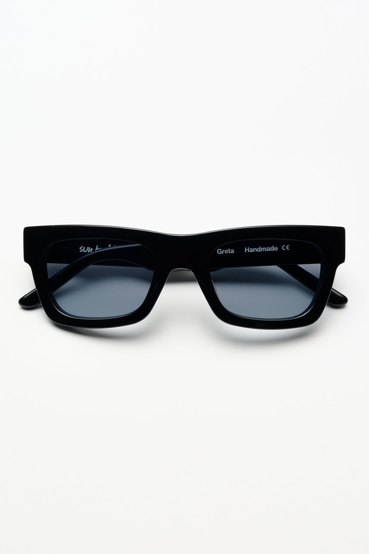 Sun Buddies Greta Black With Blue Lenses
